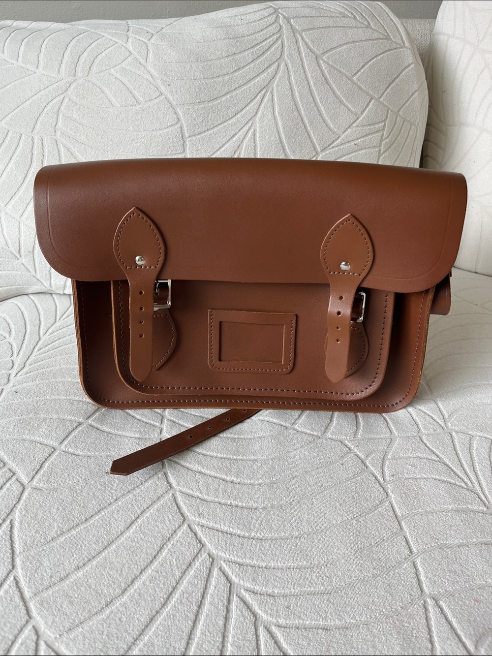 The Cambridge Satchel Company Brown Leather Messenger Satchel